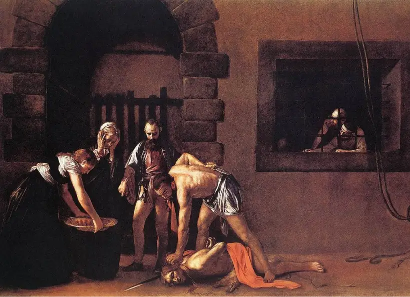Decollazione-San-Giovanni-Battista-Caravaggio-analisi
